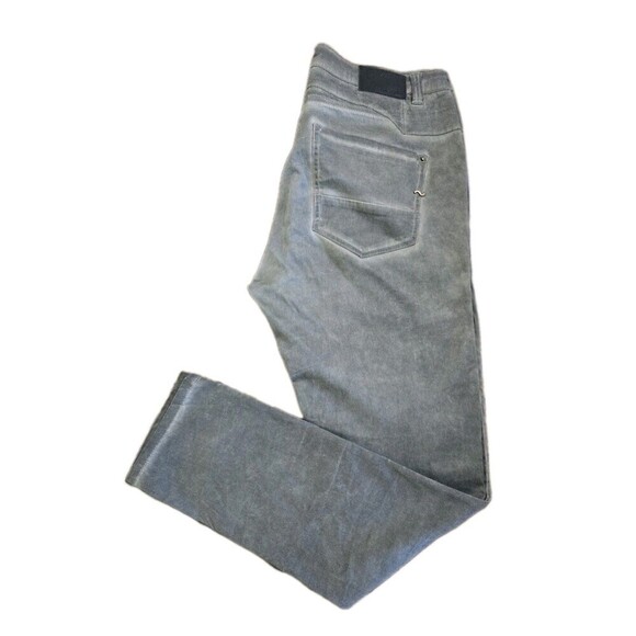 Bianco Blake Boyfriend Jeans Womens Size 30 Olive Green Skinny Jeans - Picture 12 of 13